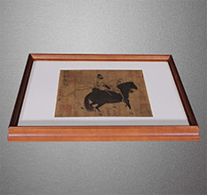 钟祥书画装裱配框服务案例